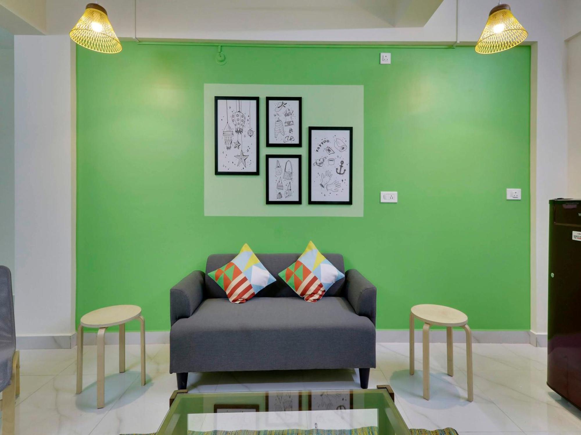 Luxury 2Bhk Apartment Near Calangute Baga Beach With Pool المظهر الخارجي الصورة