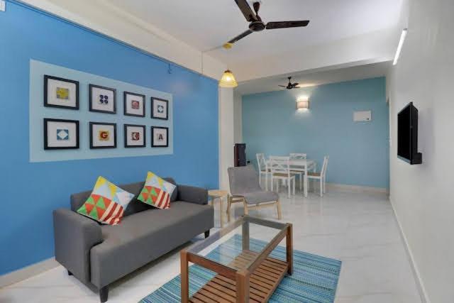 Luxury 2Bhk Apartment Near Calangute Baga Beach With Pool المظهر الخارجي الصورة