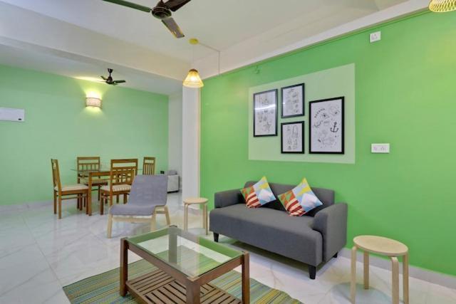 Luxury 2Bhk Apartment Near Calangute Baga Beach With Pool المظهر الخارجي الصورة