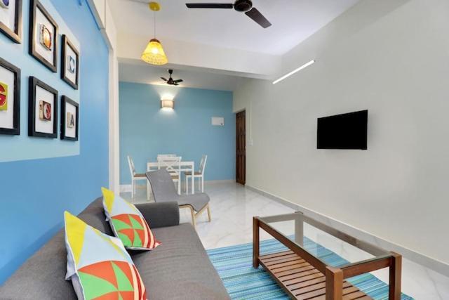 Luxury 2Bhk Apartment Near Calangute Baga Beach With Pool المظهر الخارجي الصورة
