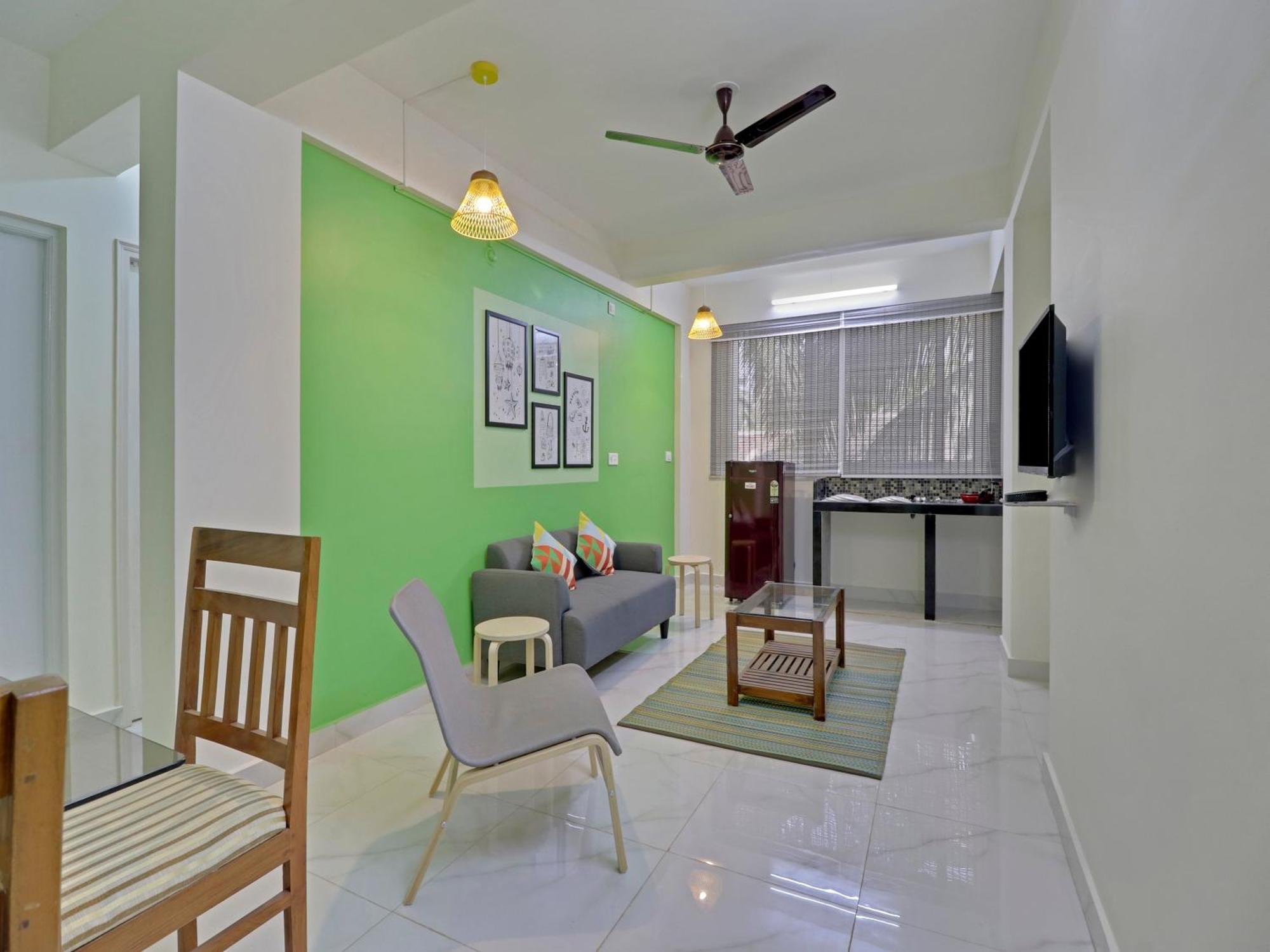 Luxury 2Bhk Apartment Near Calangute Baga Beach With Pool المظهر الخارجي الصورة
