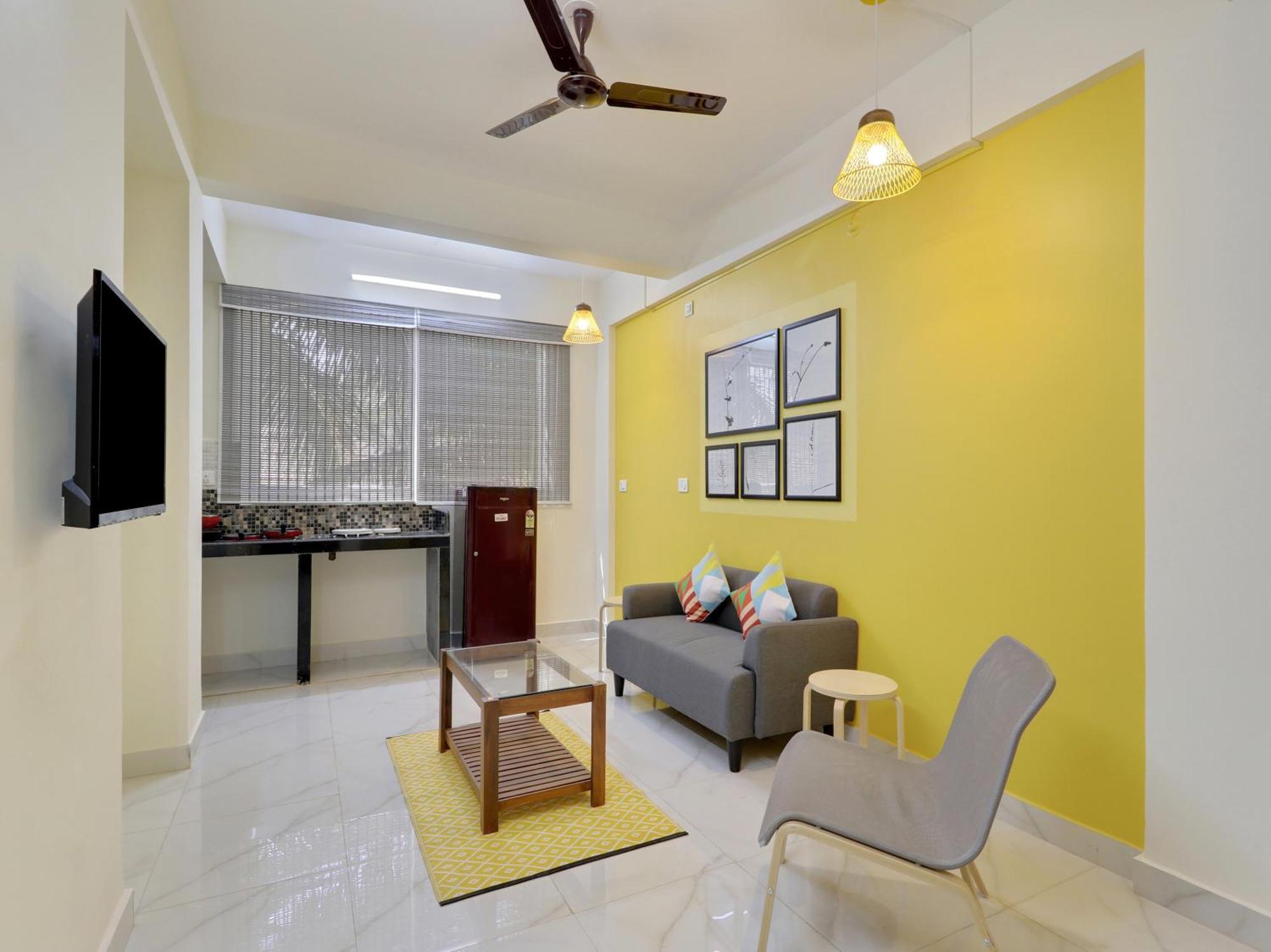 Luxury 2Bhk Apartment Near Calangute Baga Beach With Pool المظهر الخارجي الصورة