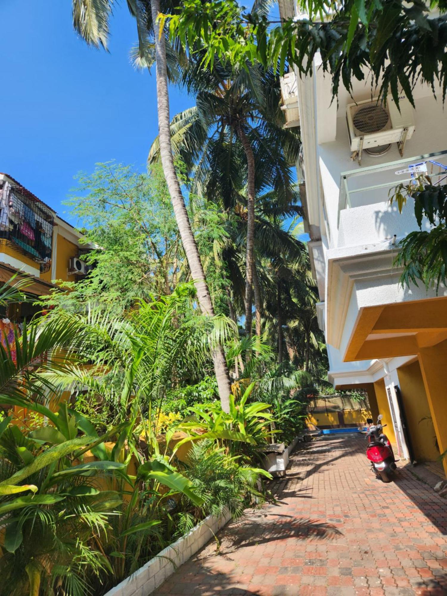 Luxury 2Bhk Apartment Near Calangute Baga Beach With Pool المظهر الخارجي الصورة