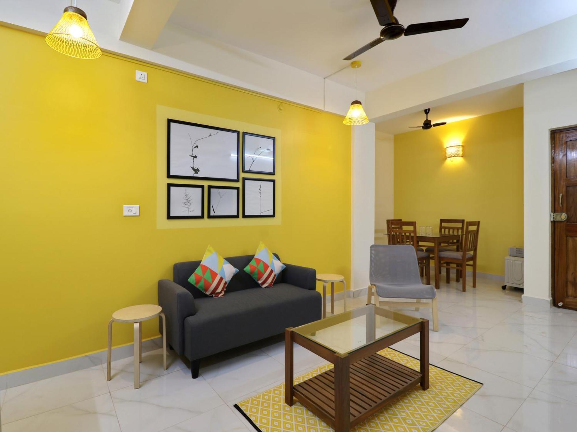 Luxury 2Bhk Apartment Near Calangute Baga Beach With Pool المظهر الخارجي الصورة